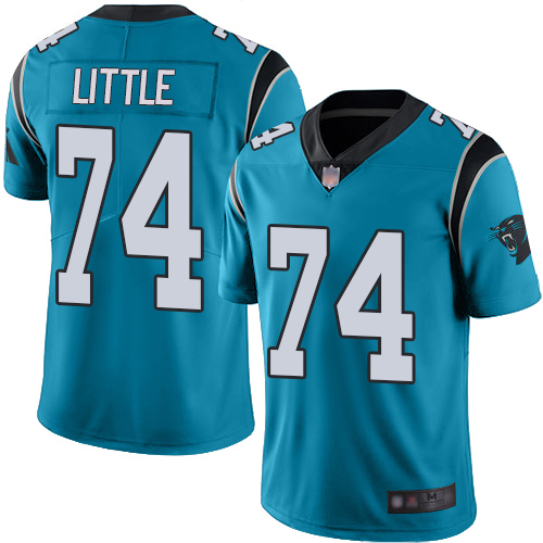 Carolina Panthers Limited Blue Men Greg Little Alternate Jersey NFL Football #74 Vapor Untouchable->carolina panthers->NFL Jersey